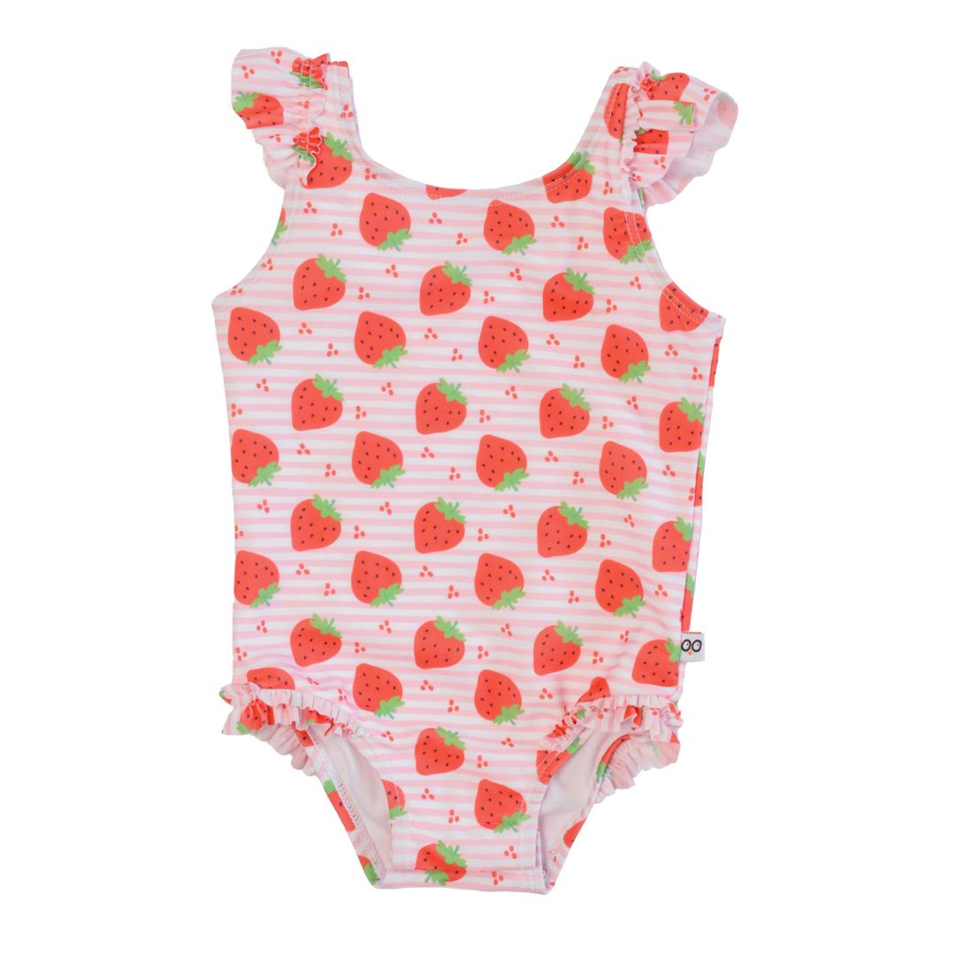 Ολόσωμο Μαγιό 12-24μηνών Strawberry Zoocchini ZOO12253 (Μέγεθος: 12-24 Μηνών) - Zoocchini - ZOO12253-12-24M