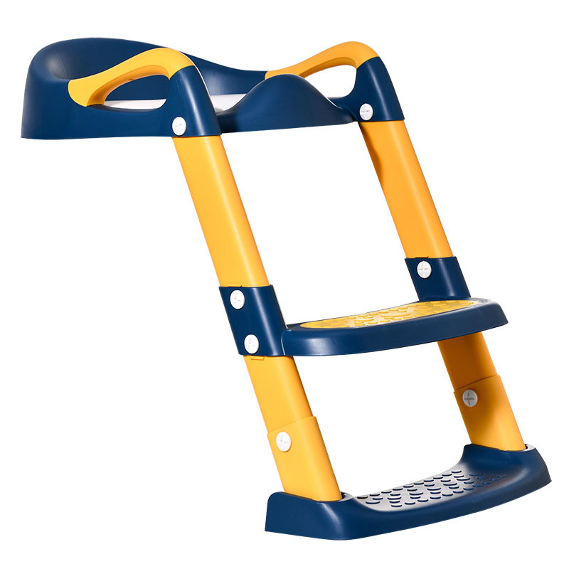 babywise Εκπαιδευτική Σκαλιέρα Τουαλέτας 34x44εκ. Blue-Yellow Babywise BW031 (Χρώμα: Μπλε) - babywise - BW031