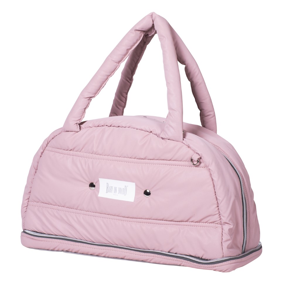 Baby on Board Paris Τσάντα Με Αλλαξιέρα Tote Bag Doudoune Rose BoB Paris BOB-216610_003 (Χρώμα: Ροζ) - Baby on Board Paris - BOB-216610_003