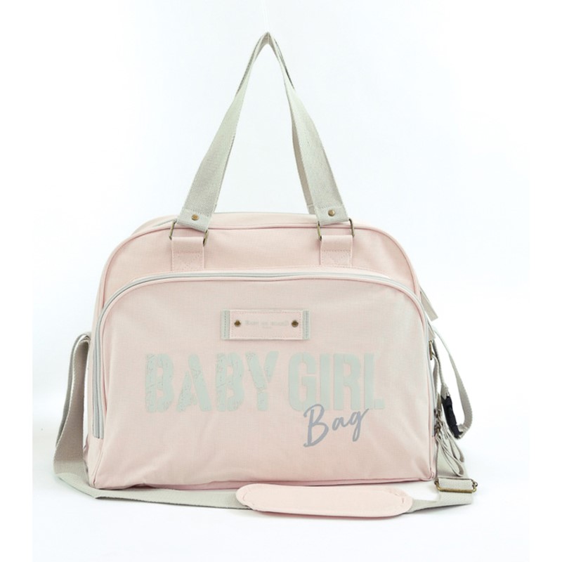 Baby on Board Paris Τσάντα 30x22x42εκ. Με Αλλαξιέρα Tote Bag Simply Vintage Pink BoB Paris BOB-216710_080 (Χρώμα: Ροζ) - Baby on Board Paris - BOB-216710_080