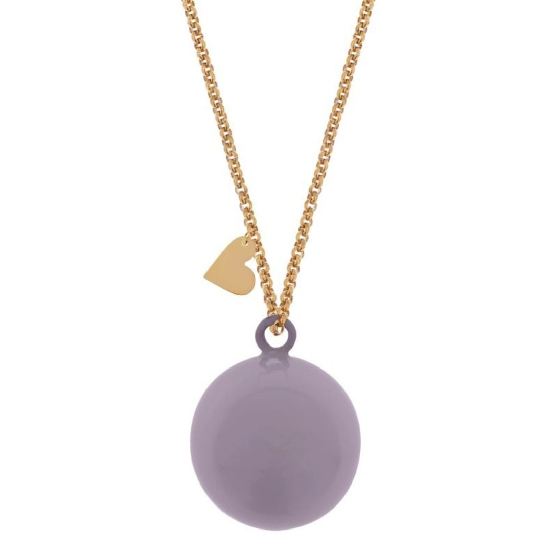 Proud mama Μενταγιόν Εγκυμοσύνης Ανοξείδωτο Ατσάλι 110εκ. Bola Feline Pink Proud Mama PM-654 (Χρώμα: Ροζ, Υλικό: Ατσάλι) - Proud mama - PM-654