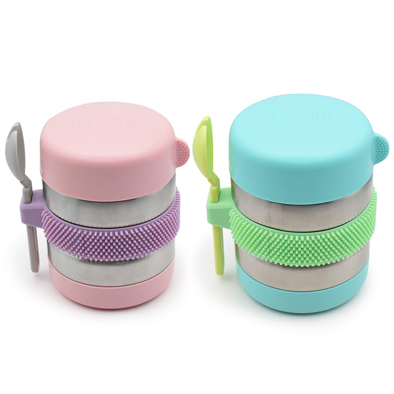 Θερμός Φαγητού Με Πιρούνι Fidget 300ml Ροζ Melii MEL21000 (Χρώμα: Ροζ) - Melii - MEL21000