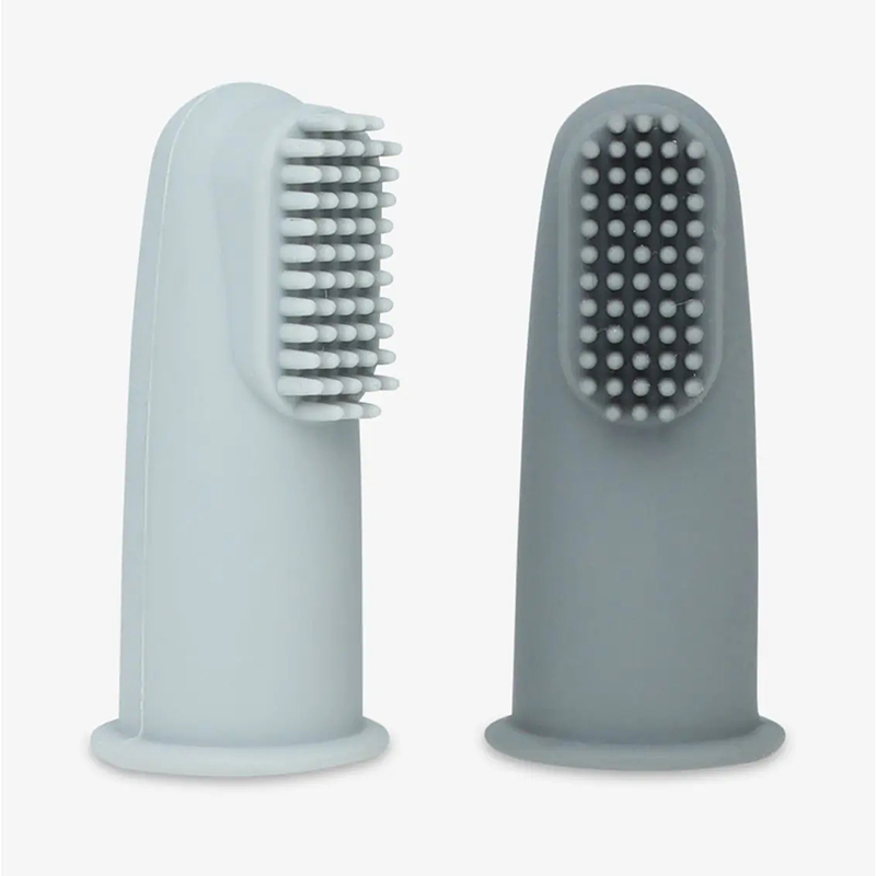 Minene Σετ Οδοντόβουρτσες Δαχτύλου Σιλικόνης Navy Blue Minene 11310007930OS (Υλικό: Σιλικόνη, Χρώμα: Μπλε) - Minene - 11310007930OS