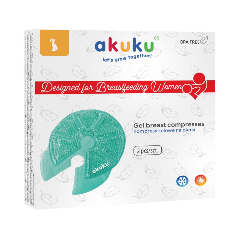 akuku Επιθέματα Στήθους Gel Hot/Cold akuku A0534 - akuku - A0534