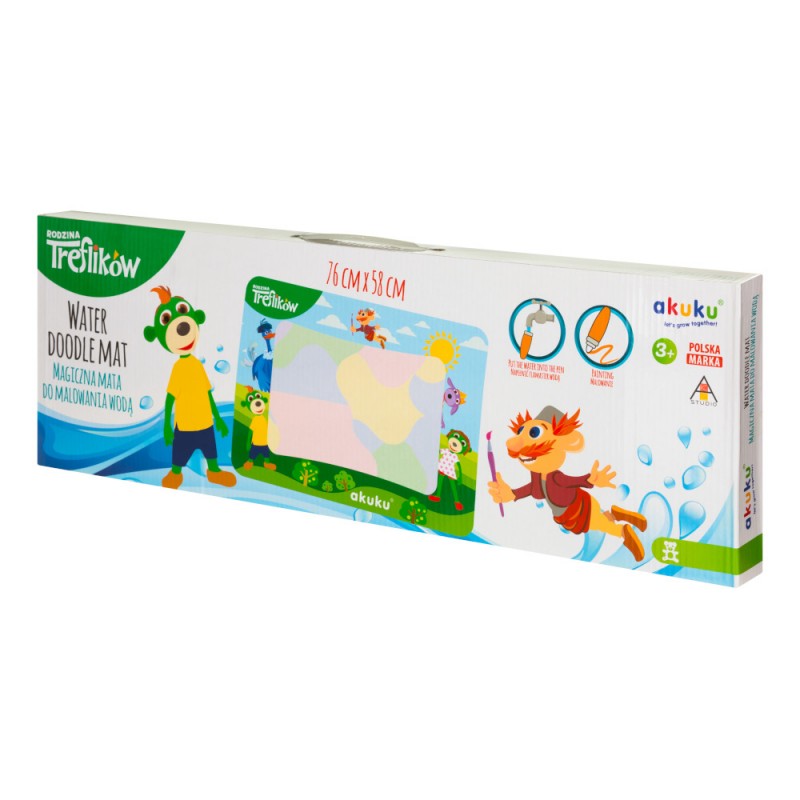 akuku Μαγικό Χαλάκι Ζωγραφικής Με Νερό 76x58εκ. akuku A0638 - akuku - A0638