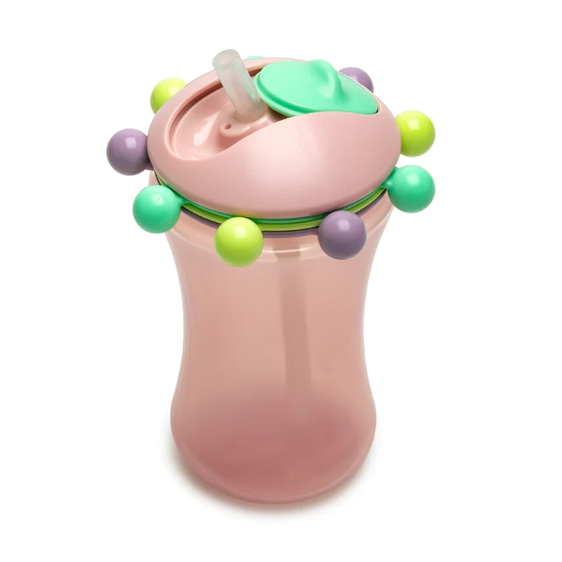 Melii Ποτηράκι Sippy Cup 340ml Pink Abacus Melii MEL12100 (Χρώμα: Ροζ) - Melii - MEL12100
