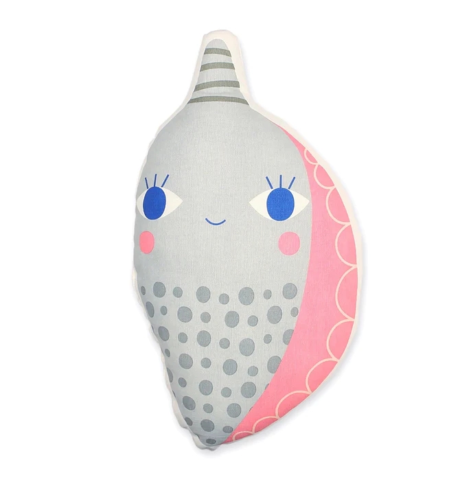 Μαξιλάρια διακοσμητικά 24home - ΣΗΜΑΝΤΙΚΟ: Σε περίπτωση διαφοράς τιμής από το κατάστημα ισχύει παντα και μόνο η τιμή του καταστήματος Διακοσμητικό Μαξιλάρι Βαμβακερό 40εκ. Shell Petit Monke