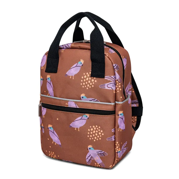 Petit Monkey Backpack Παιδικό 20x10x29εκ. Birds Of Paradise S Petit Monkey PTM-BP42 (Χρώμα: Μωβ) - Petit Monkey - PTM-BP42