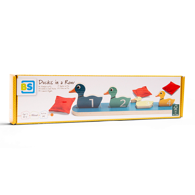 Bs Toys Τα Παπάκια Στη Σειρά 40x6x10εκ. Bs Toys GA454 - Bs Toys - GA454