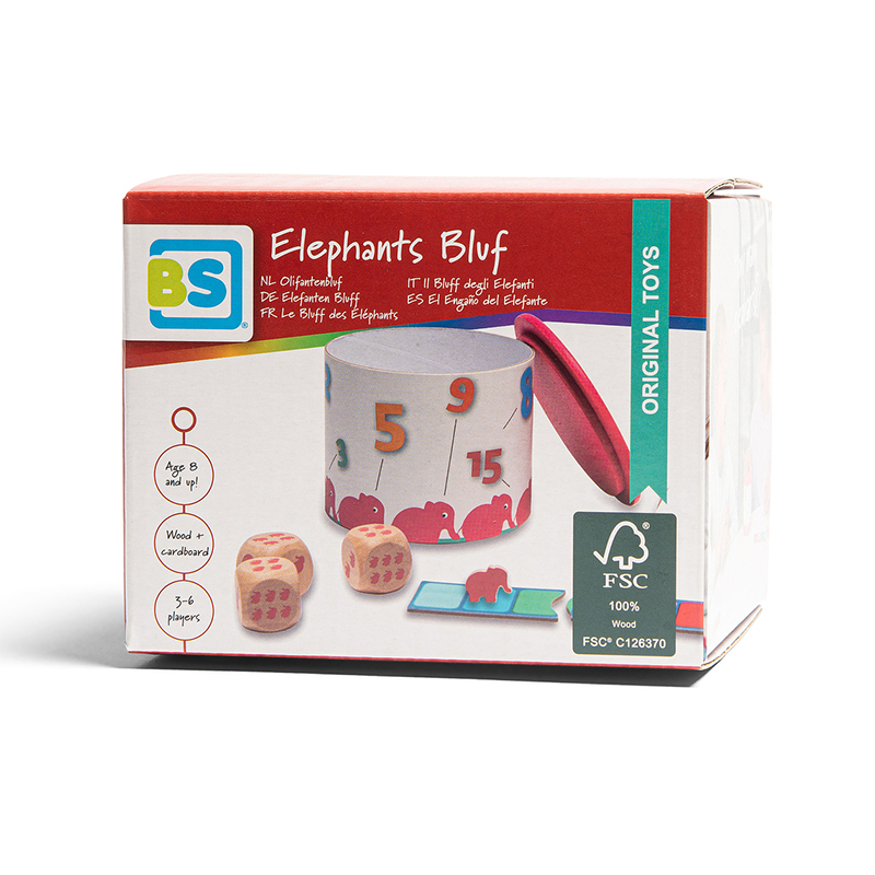 Elephants Bluff FSC 100% BS Toys GA432 - Bs Toys - GA432