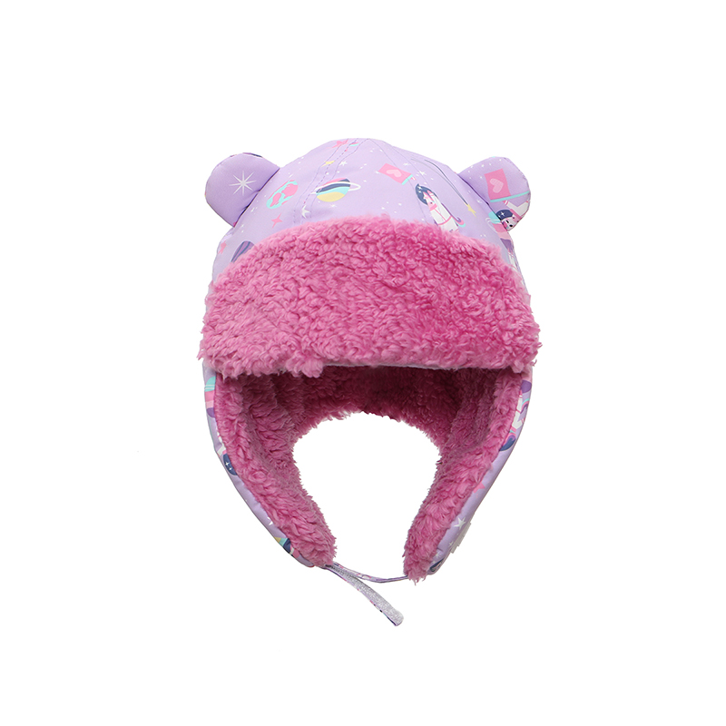FlapJackKids Αδιάβροχο Σκουφάκι Fleece-Sherpa 2-4 Χρονών Trapper Hat Unicorn Flapjackkids FJKTH736M (Ύφασμα: Fleece, Χρώμα: Φούξια) - FlapJackKids - FJKTH736M