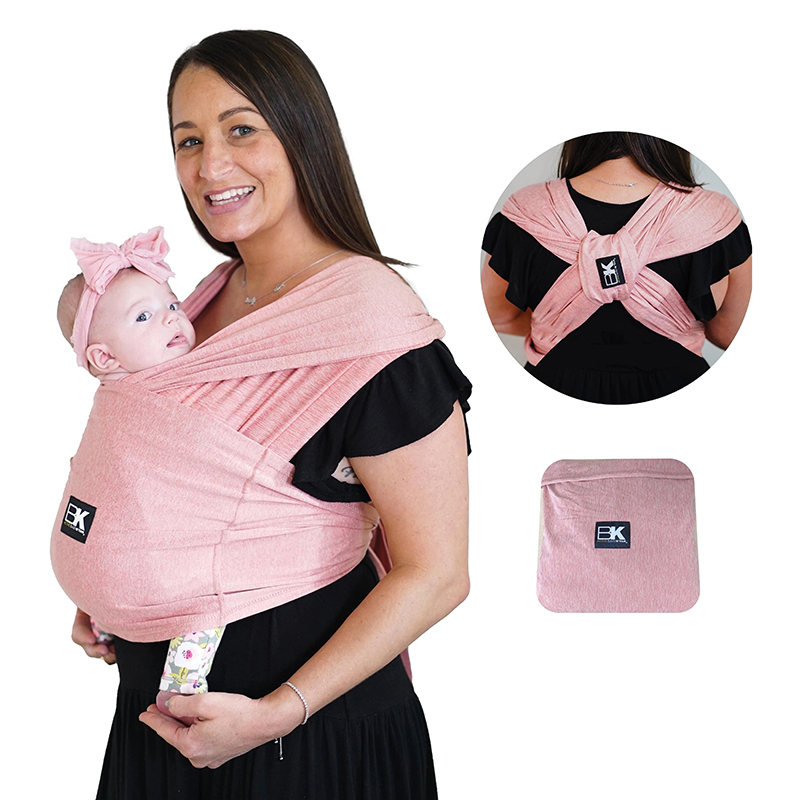 Baby K'tan Μάρσιπος Βαμβακερός Medium Yoga Heather Coral Baby K’tan BKBC-ACT-HCY-M (Ύφασμα: Βαμβάκι 100%, Χρώμα: Κοραλί , Μέγεθος: Medium) - Baby K'tan - BKBC-ACT-HCY-M