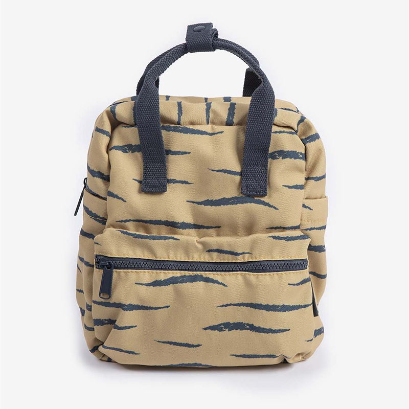 Minene Παιδικό Backpack 23x13x29εκ. Ochre Zebra Minene 11318002550OS (Χρώμα: Γκρι) - Minene - 11318002550OS