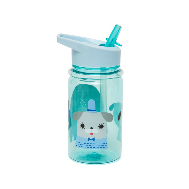 Petit Monkey Παγούρι Με Καλαμάκι Tritan Peanut and Co Mint 360ml Petit Monkey PTM-DB5 (Χρώμα: Μέντα, Υλικό: Tritan) - Petit Monkey - PTM-DB5