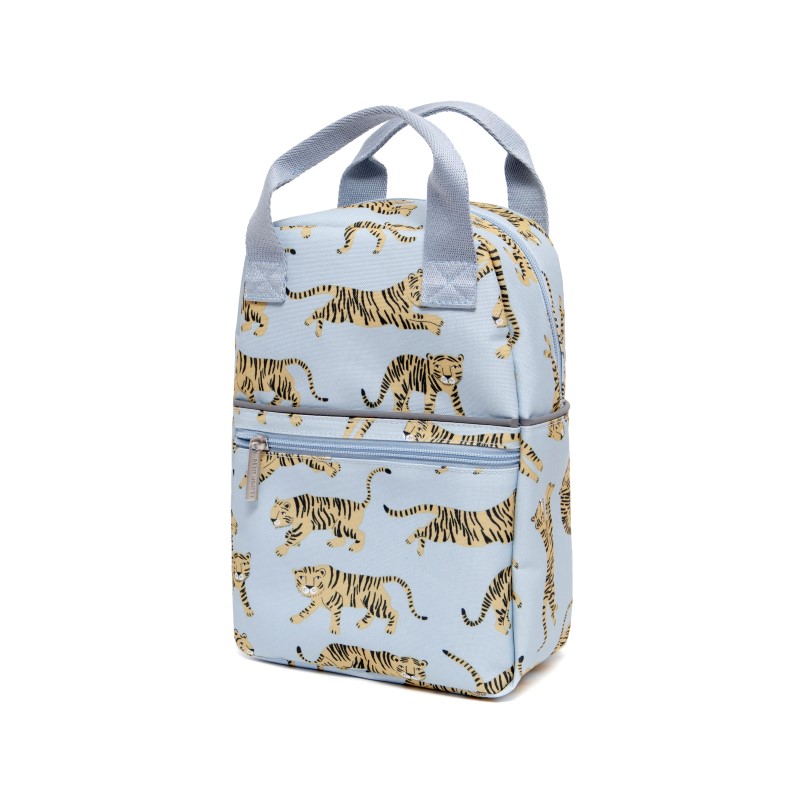 Petit Monkey Backpack Παιδικό 20x10x29εκ. Tigers Grey Petit Monkey PTM-BP7-S (Χρώμα: Γκρι) - Petit Monkey - PTM-BP7-S