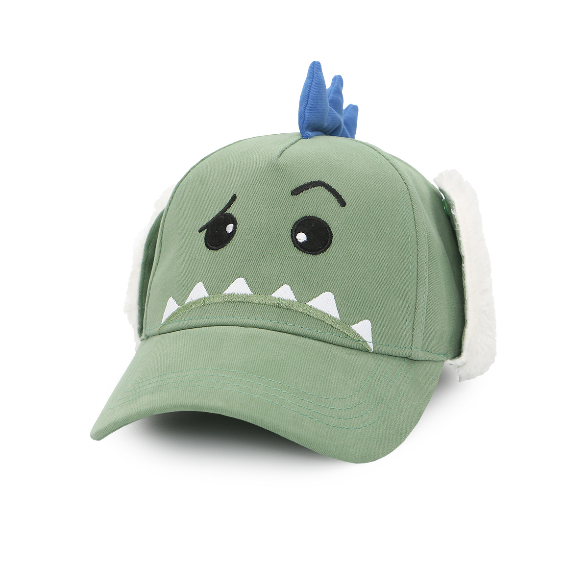 FlapJackKids Τζόκεϋ Χειμωνιάτικο 2-4 Ετών Dino FlapJackKids FJKWC726M (Ύφασμα: Βαμβάκι 100%, Χρώμα: Λευκό) - FlapJackKids - FJKWC726M