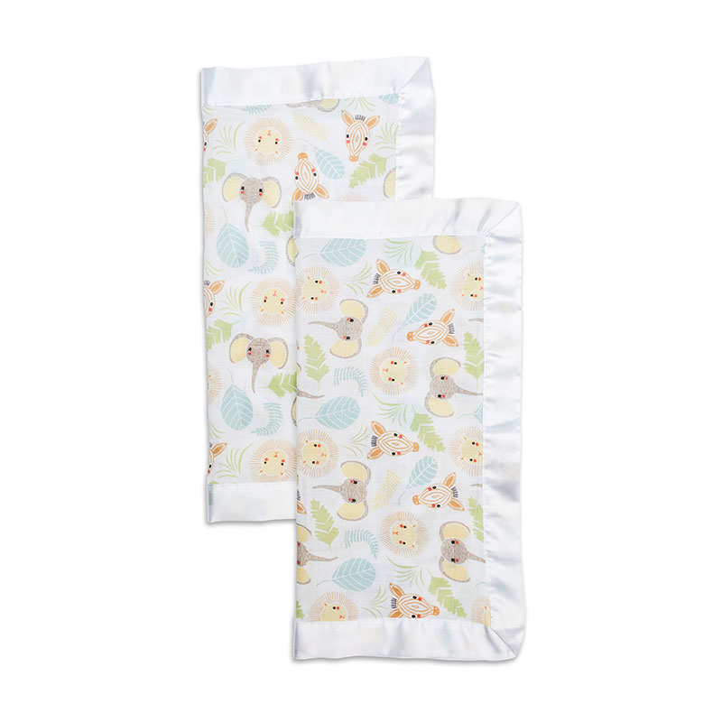 Lulujo Νάνι Σετ 2τμχ Luxurius Jungle 40x40εκ. Lulujo LJ080 - Lulujo - LJ080
