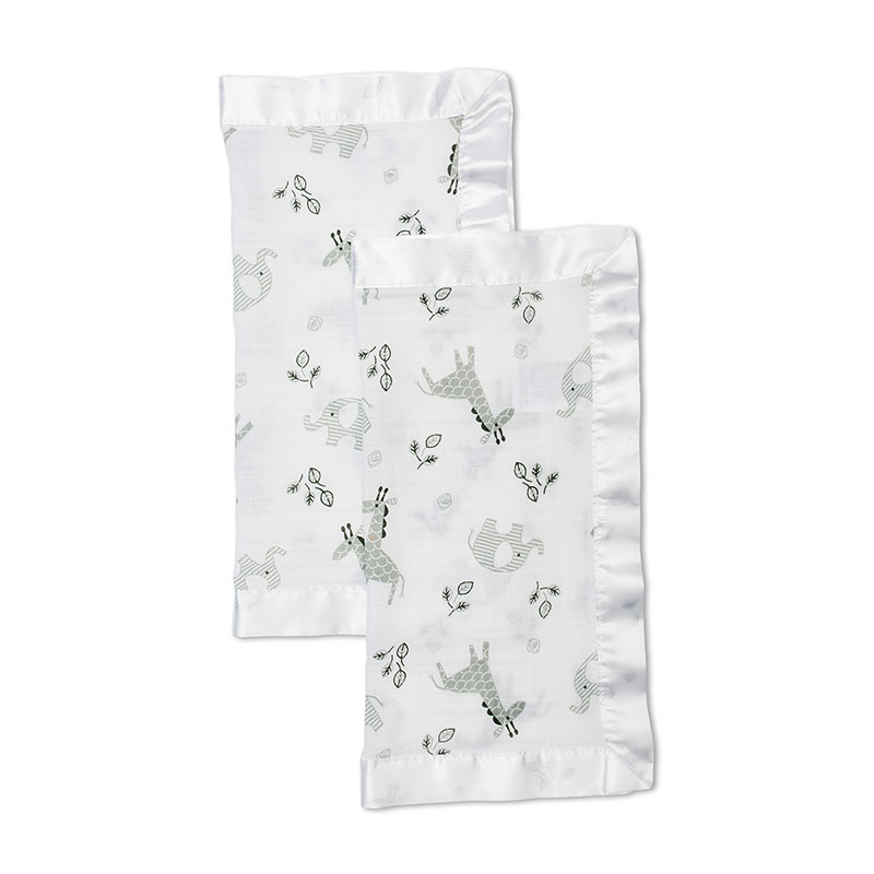 Lulujo Νάνι Σετ 2τμχ Luxurius Africa 40x40εκ. Lulujo LJ048 - Lulujo - LJ048