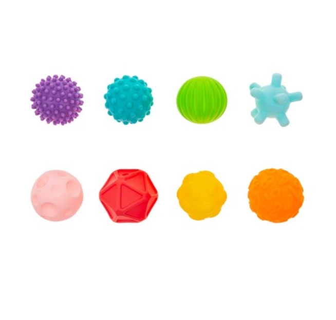 akuku Σετ 8τμχ Σχήματα Αφής-Sensory Shapes akuku A0452 - akuku - A0452