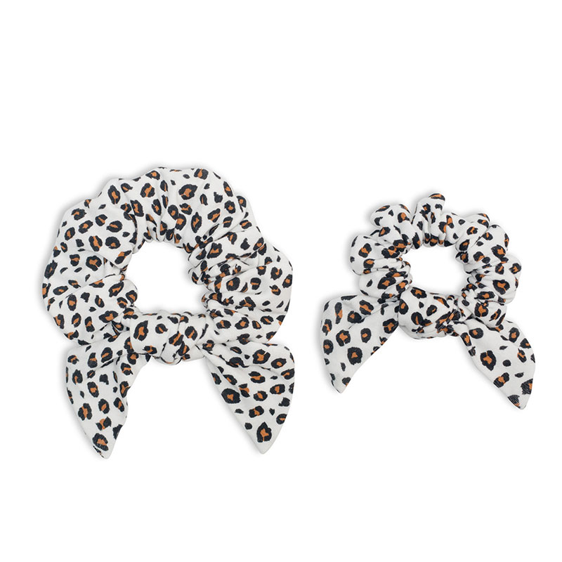 Lulujo Mommy & Me Scrunchies Bamboo Leopard Lulujo LJ262 - Lulujo - LJ262