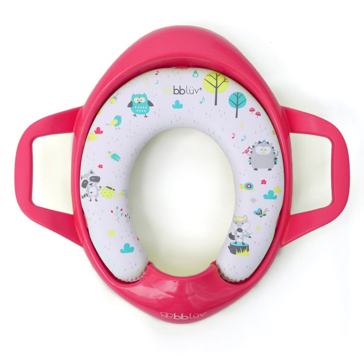 Bbluv Kάθισμα Tουαλέτας Εκπαιδευτικό 38x40,6x6,1εκ. Poti Pink Bbluv B0112-P (Χρώμα: Ροζ) - Bbluv - B0112-P