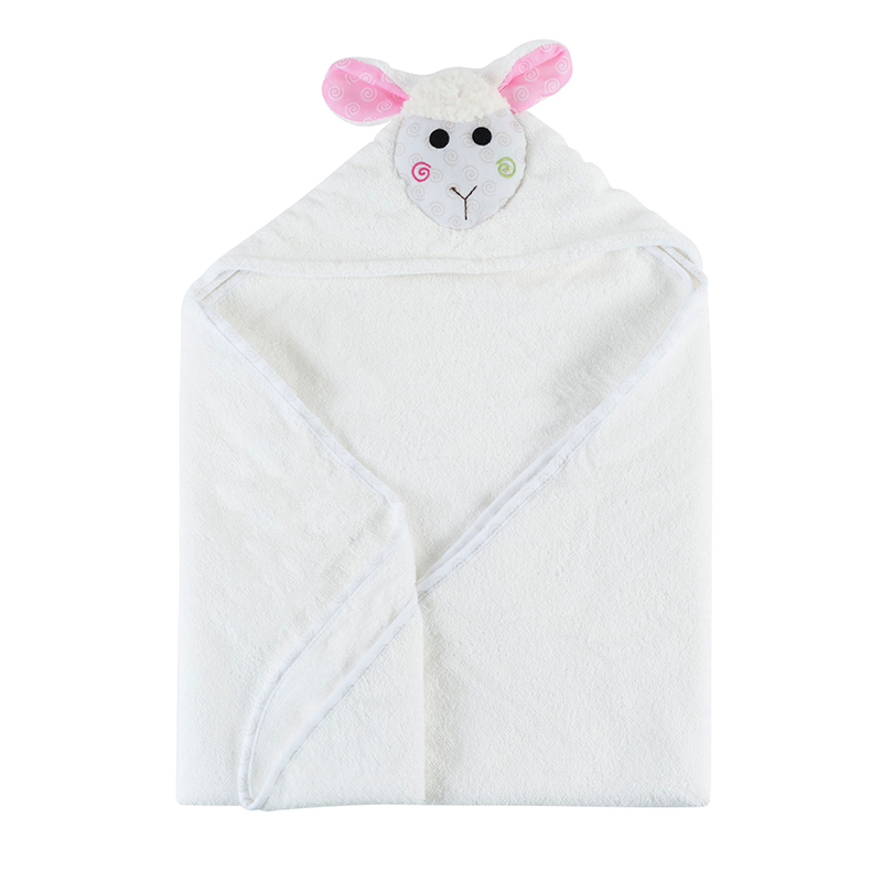 Zoocchini Κάπα Βαμβακερή 77x77εκ. Lamb Zoocchini ZOO1003 - Zoocchini - ZOO1003