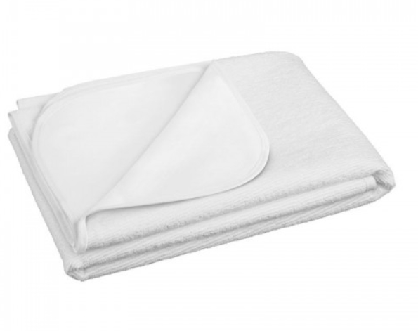 Σελτεδάκι Πολυχρηστικό Αδιάβροχο 60x120εκ. akuku A1284 (Ύφασμα: Βαμβάκι 100%, Χρώμα: Λευκό) - akuku - A1284