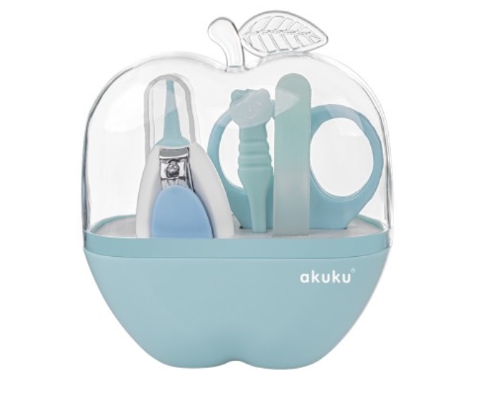 Παιδικό Σετ Περιποίησης Μήλο Γκρι akuku A0043 - akuku - A0043