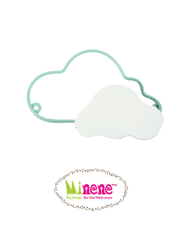 Κρεμάστρα Τοίχου Μεταλλική Συννεφάκι Minene 18316011120OS (Υλικό: Μεταλλικό) - Minene - 18316011120OS