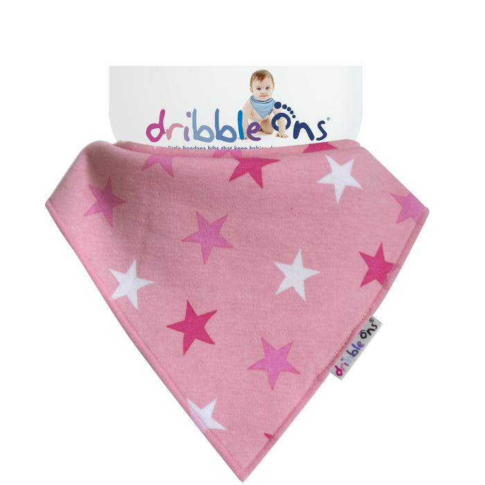 Sock ons Σαλιάρα-Μπαντάνα Βαμβακερή Dribble Sock ons DO-PINKSTAR (Ύφασμα: Βαμβάκι 100%, Χρώμα: Λευκό) - Sock ons - DO-PINKSTAR