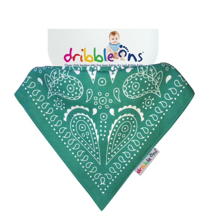 Sock ons Σαλιάρα-Μπαντάνα Βαμβακερή Dribble Sock ons DO-PAISLEY (Ύφασμα: Βαμβάκι 100%) - Sock ons - DO-PAISLEY(TURQ)