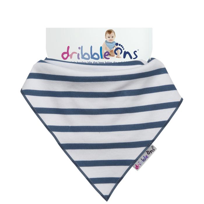 Sock ons Σαλιάρα-Μπαντάνα Βαμβακερή Dribble Sock ons DO-NAUTICAL (Ύφασμα: Βαμβάκι 100%, Χρώμα: Λευκό) - Sock ons - DO-NAUTICAL