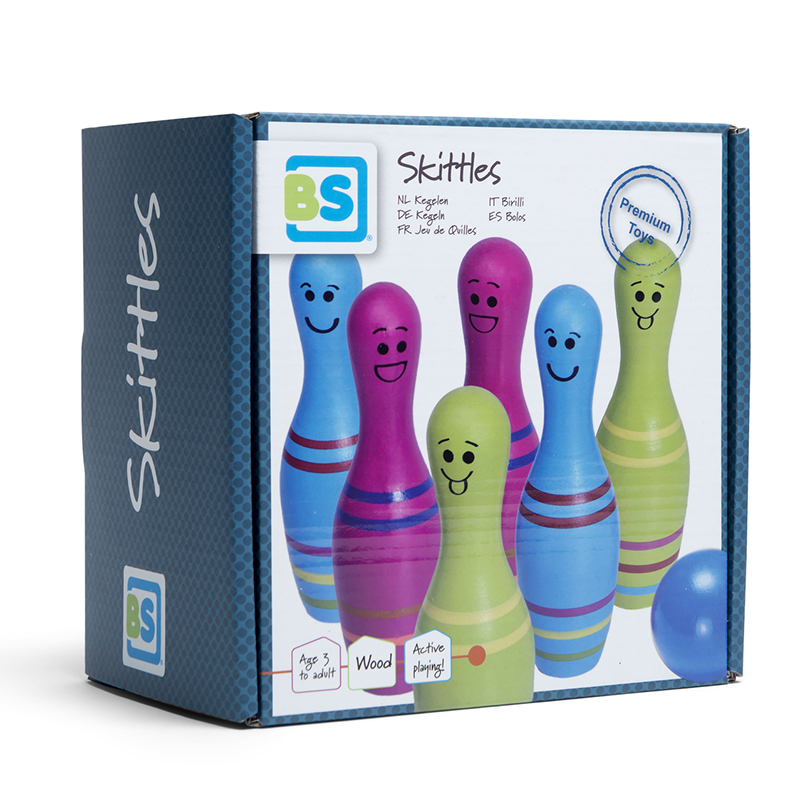 Bs Toys Ξύλινο Bowling Skittles Jr BS Toys GA149 - Bs Toys - GA149