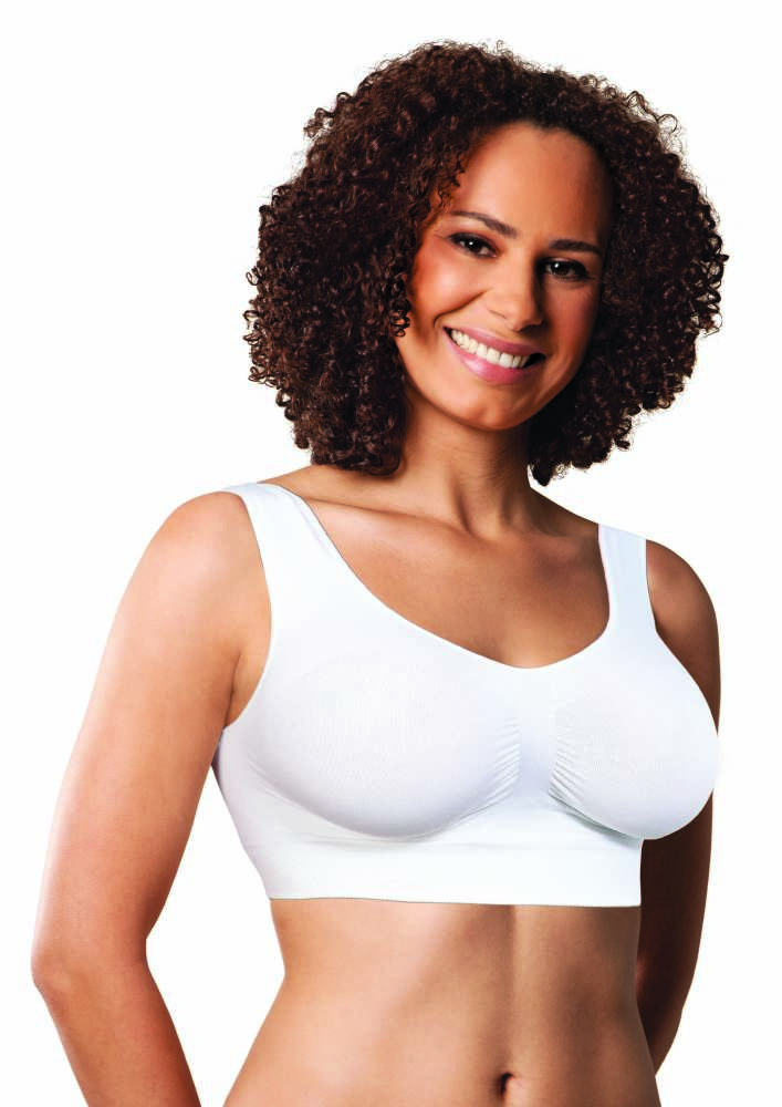 Carriwell Σουτιέν Εγκυμοσύνης Βαμβακερό Λευκό Large Carriwell CW3552 (Ύφασμα: Βαμβάκι 100%, Χρώμα: Λευκό, Μέγεθος: Large) - Carriwell - CW3552