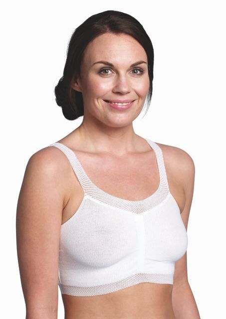 Σουτιέν Εγκυμοσύνης-Θηλασμού Άνετο Βαμβακερό Λευκό Large Carriwell CW552 (Ύφασμα: Βαμβάκι 100%, Χρώμα: Λευκό, Μέγεθος: Large) - Carriwell - CW552