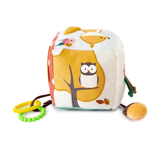 Little Big Friends Κύβος Μαλακός Δραστηριοτήτων Forest 14x14x14εκ. Baby To Love Little Big Friends BTL304461 - Little Big Friends - BTL304461