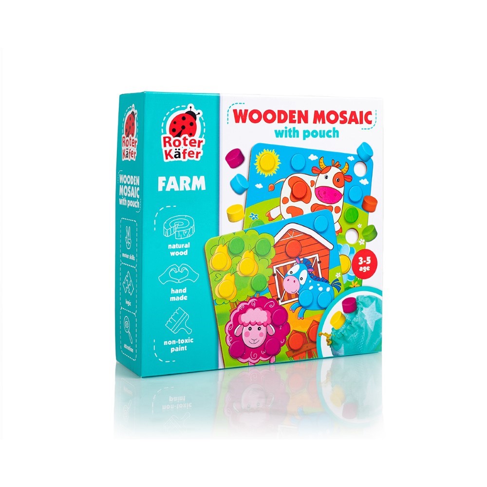 Ξύλινο Μωσαϊκό Φάρμα Με Πουγκί Roter Kafer RW4003 - Roter Kafer - RW4003