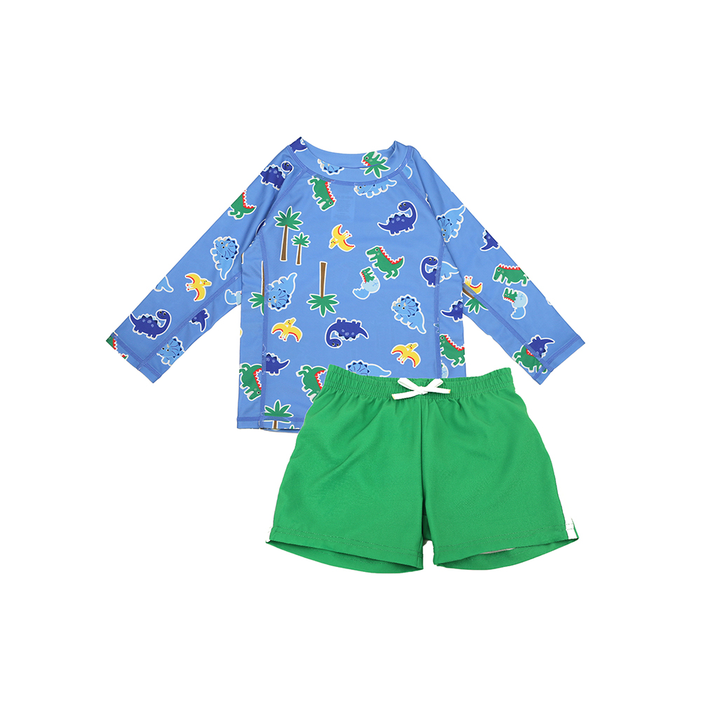 Σετ Μαγιό Σορτς Με Μπλούζα UV 6-12μηνών Dino Zoocchini ZOO16402 (Μέγεθος: 6-12 Μηνών) - Zoocchini - ZOO16402-6-12M