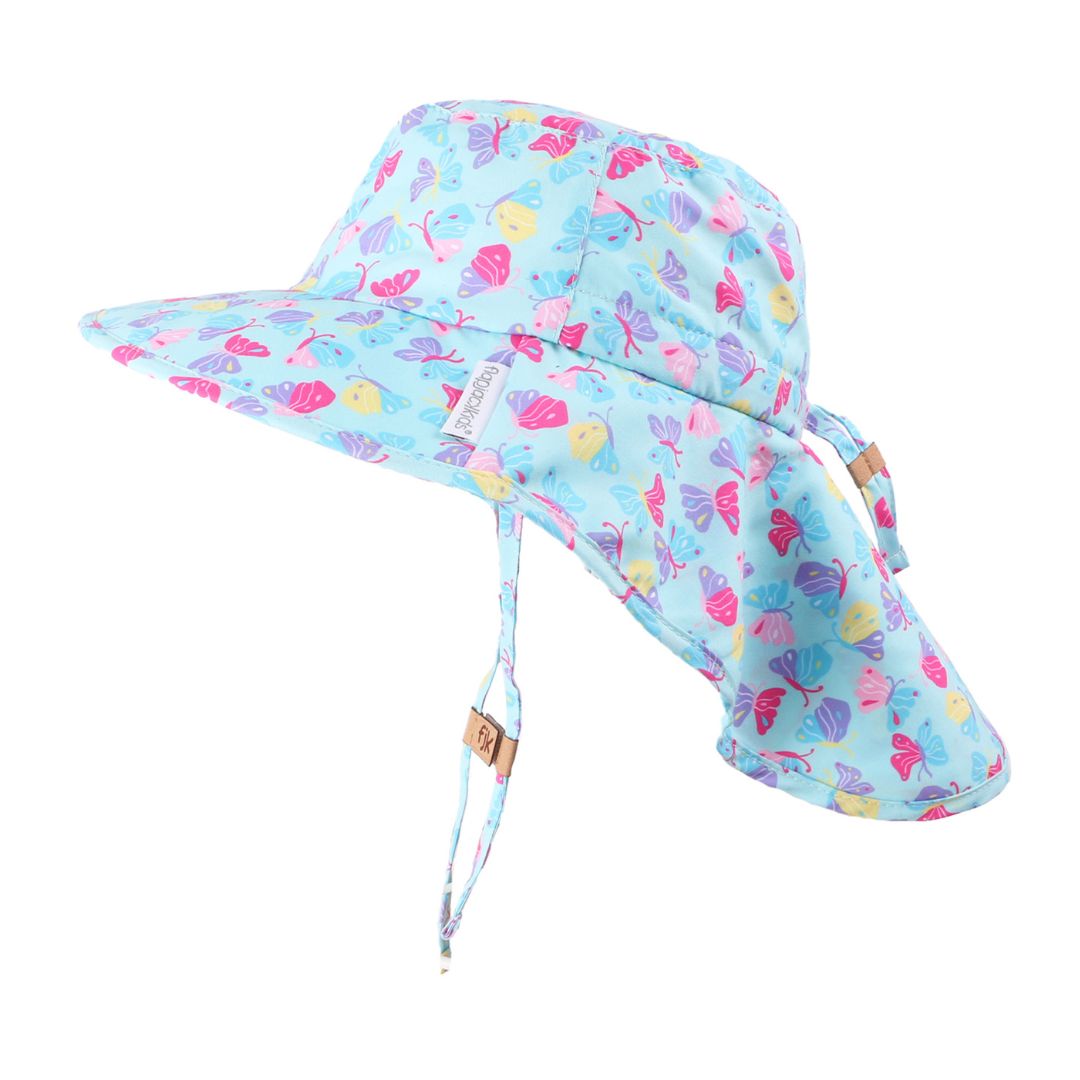 Αντηλιακό Cape Καπέλο 6-24μηνών UPF50 Sunhat Butterfly Flapjack FJKCH159S (Μέγεθος: 6-24 Μηνών) - FlapJackKids - FJKCH159S