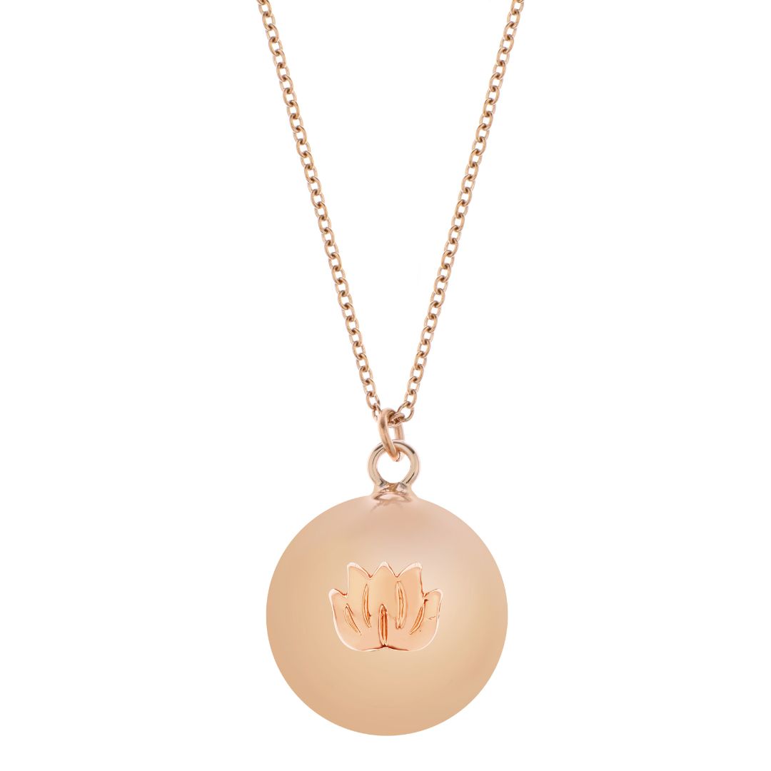 Proud mama Μενταγιόν Εγκυμοσύνης Bola Willow Λωτός Ροζ-Χρυσό Proudmama PM-597 (Χρώμα: Ροζ-Χρυσό (Copper)) - Proud mama - PM-597