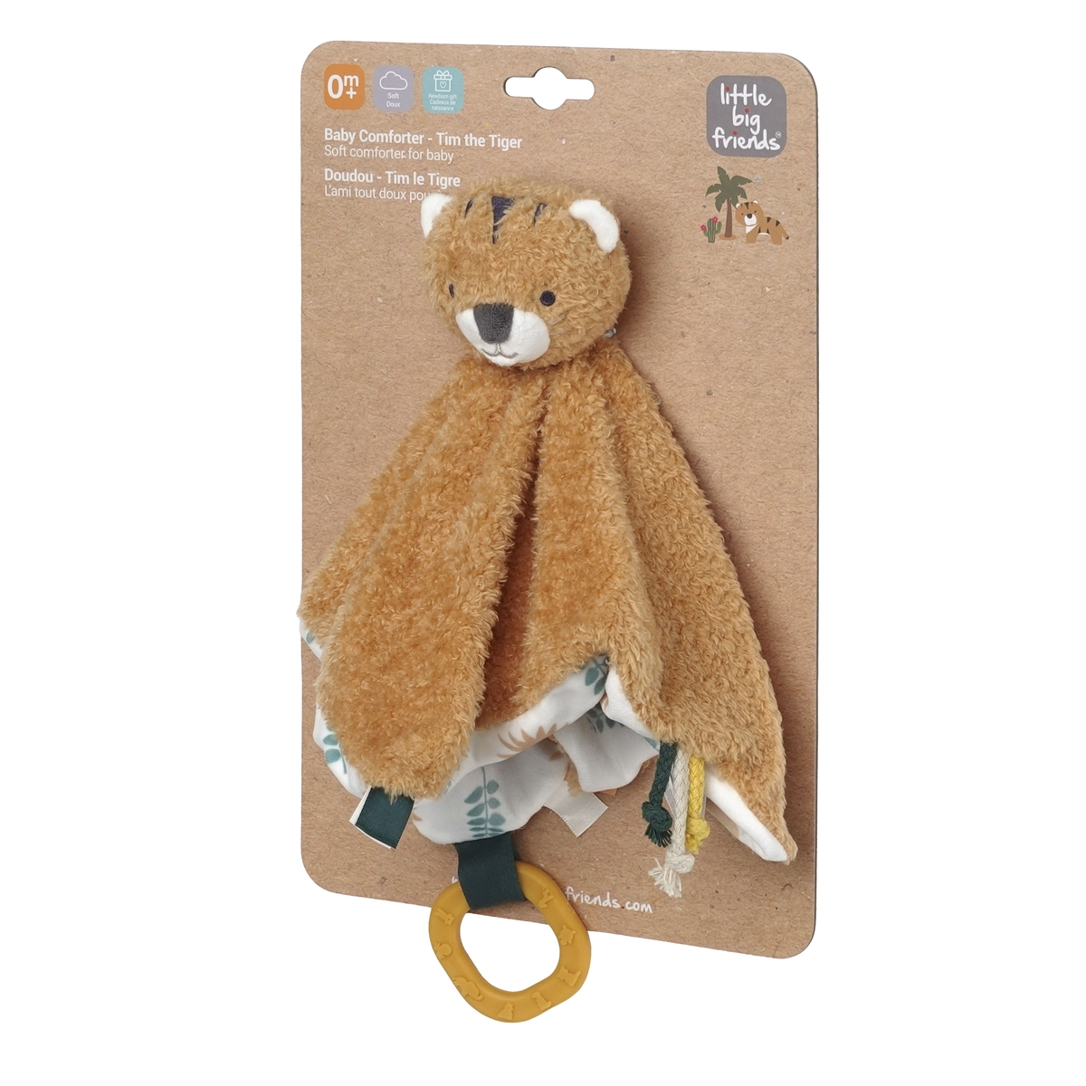 Little Big Friends Νάνι-Πανάκι Παρηγοριάς Jungle Little Big Friends BTL305048 - Little Big Friends - BTL305048