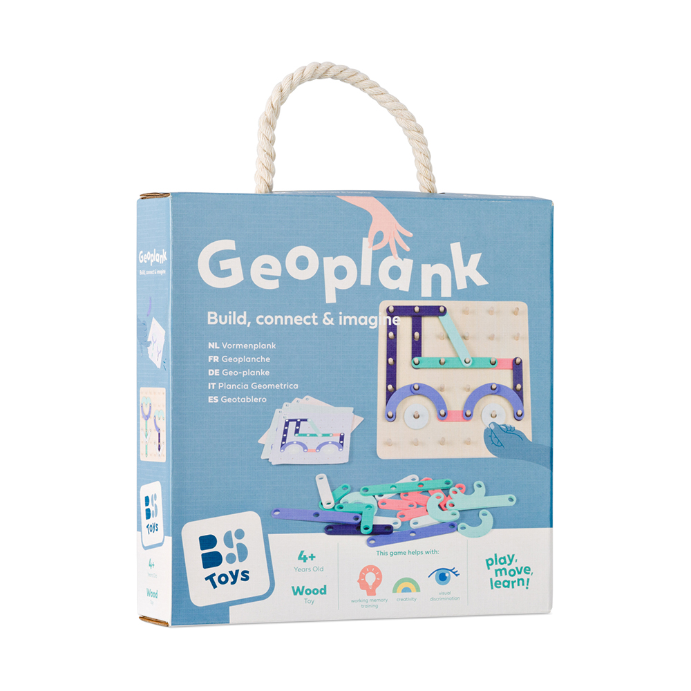 Πολύχρωμο Ξύλινο Παιχνίδι Στρατηγικής New Bs Toys GA529 - Bs Toys - GA529