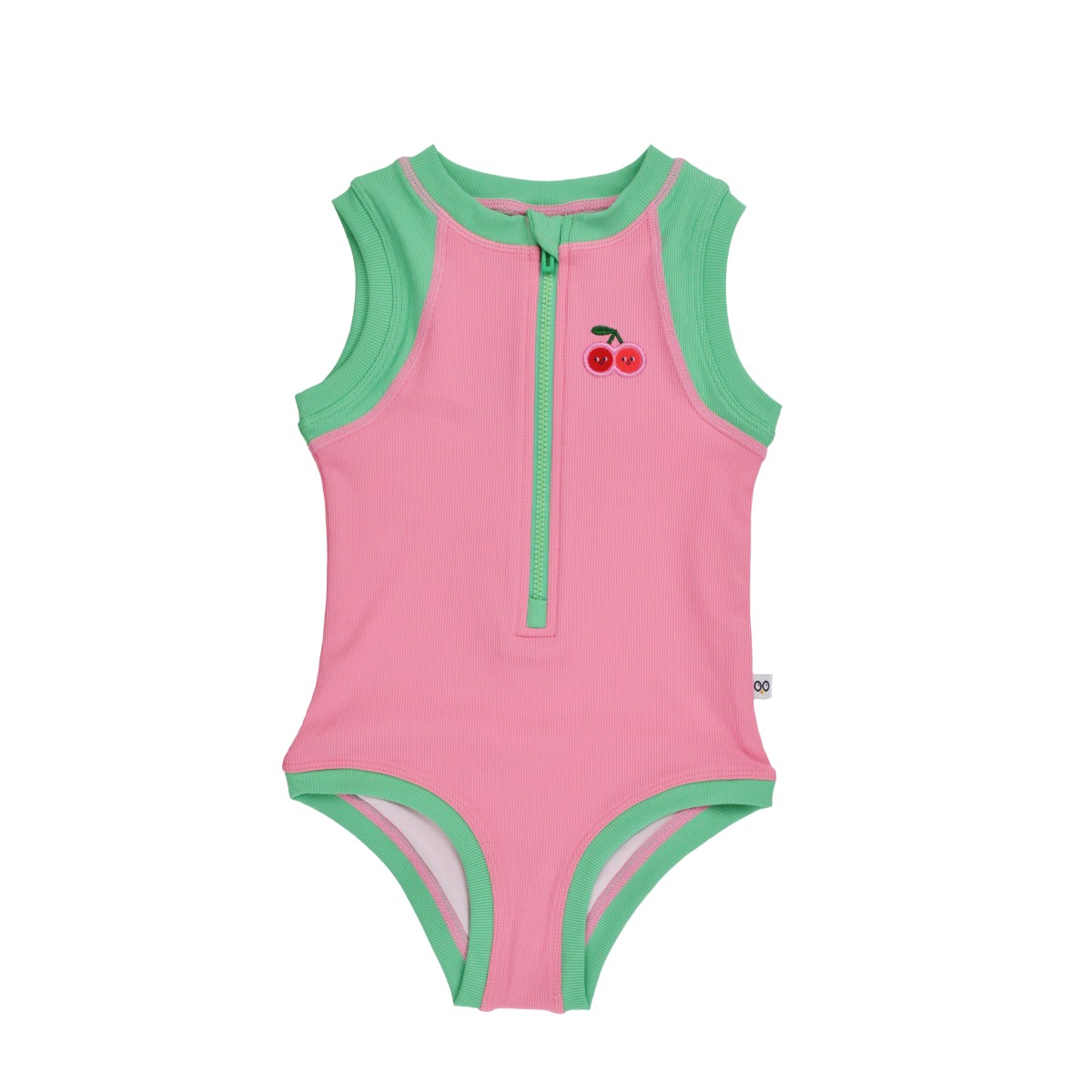 Ολόσωμο Μαγιό Με Στάμπα 12-24μηνών Cherry Pink-Green Zoocchini ZOO12807 - Zoocchini - ZOO12807-12-24M