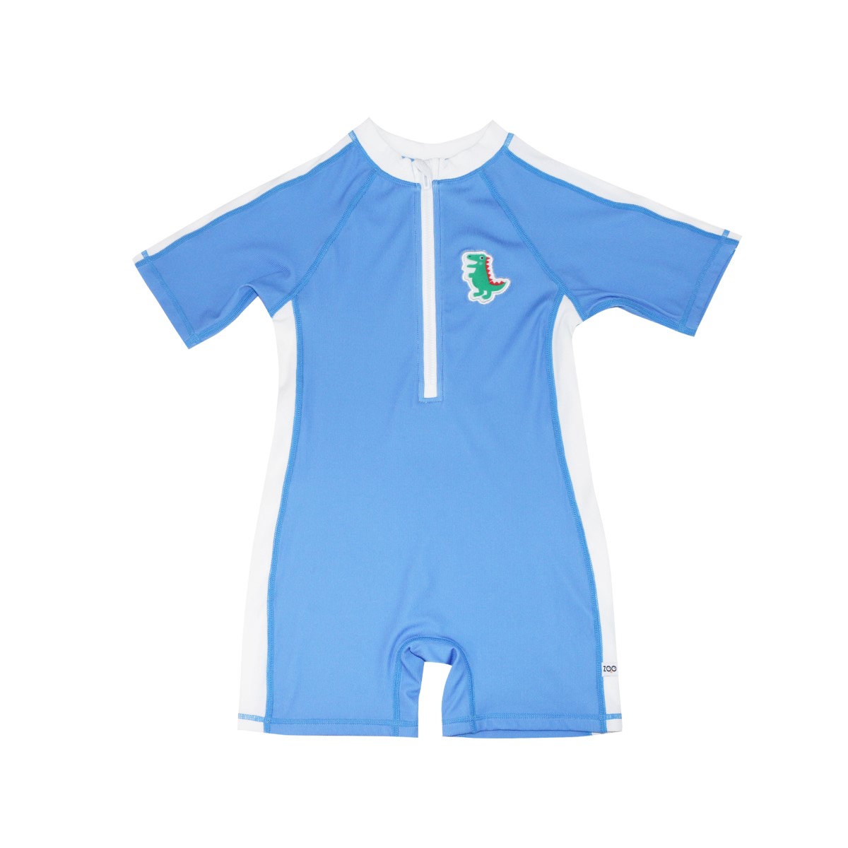 Ολόσωμο Μαγιό Κοντομάνικο Surf Suit 4 Ετών Dino Med Blue Zoocchini ZOO12802 (Μέγεθος: 4 Ετών) - Zoocchini - ZOO12802-4T
