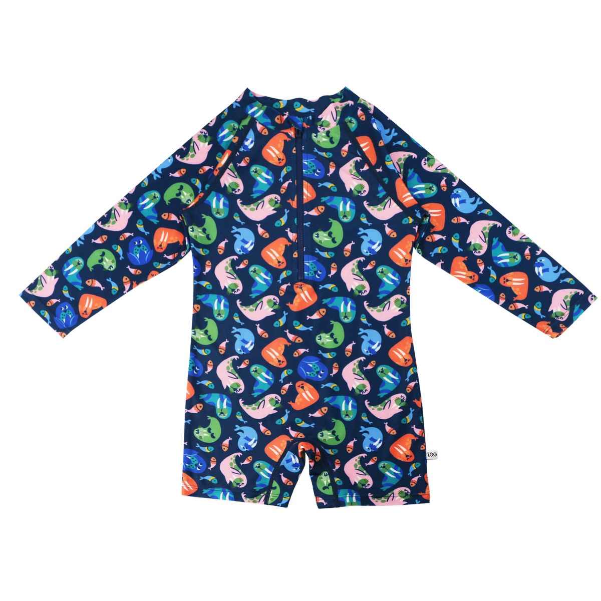 Ολόσωμο Μαγιό Surf Suit 12-24μηνών UPF50 Wally the Walrus Zoocchini ZOO12425 (Μέγεθος: 12-24 Μηνών) - Zoocchini - ZOO12425-12-24M