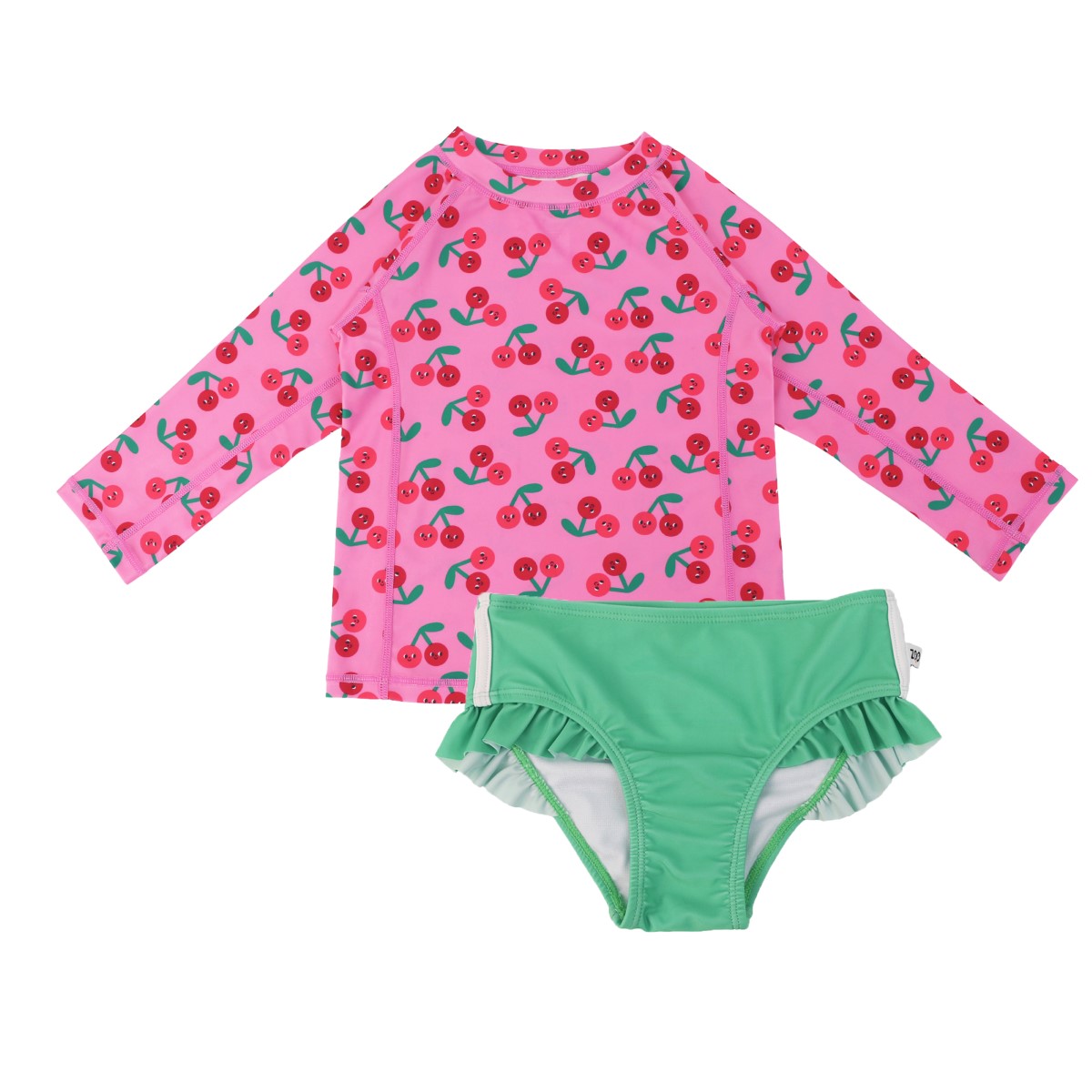 Σετ Μαγιό Με Μπλούζα UV 6-12μηνών Cherry Zoocchini ZOO16410 (Μέγεθος: 6-12 Μηνών) - Zoocchini - ZOO16410-6-12M