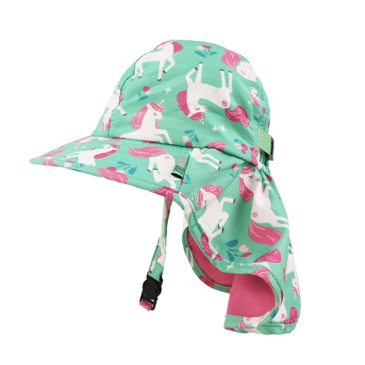 Αντηλιακό Cape Καπέλο 2-4 Ετών UPF50 Sunhat Unity the Unicorn Zoocchini ZOO15065 (Μέγεθος: 2-4 Ετών) - Zoocchini - ZOO15065-2-4Y