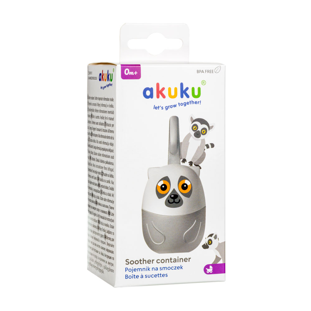 Θήκη Πιπίλας Λεμούριος Akuku A0689 (Χρώμα: Γκρι) - akuku - A0689
