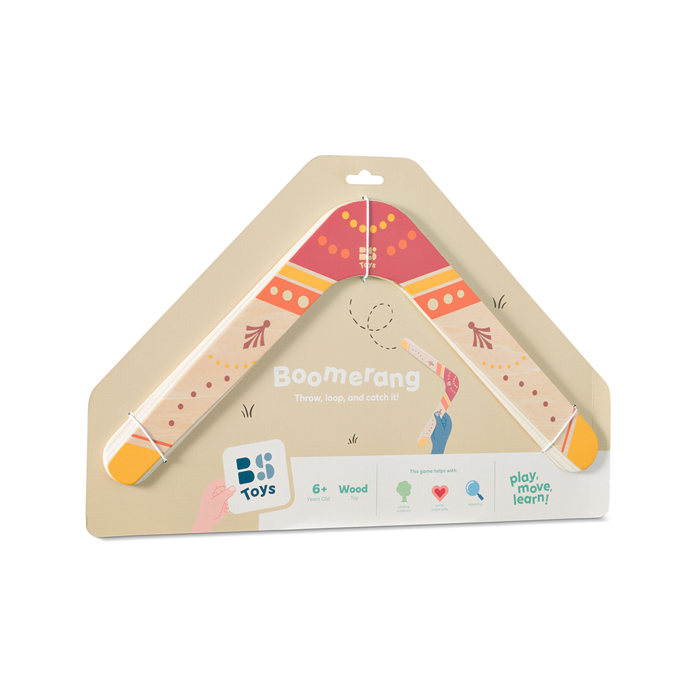 Μπούμερανγκ FSC 100% Bs Toys GA539 (Υλικό: Ξύλο) - Bs Toys - GA539