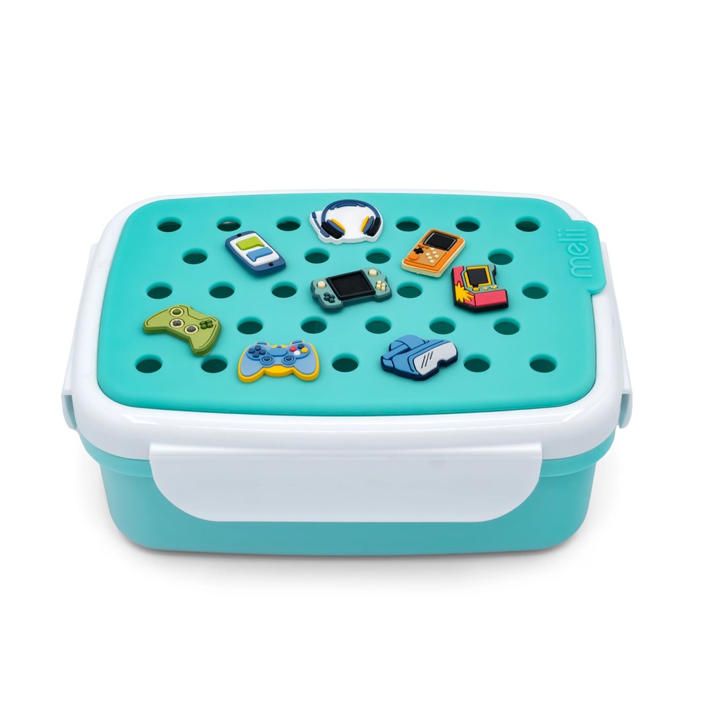Φαγητοδοχείο Με Charms Bento Μπλε Melii MEL27600 (Χρώμα: Μπλε) - Melii - MEL27600